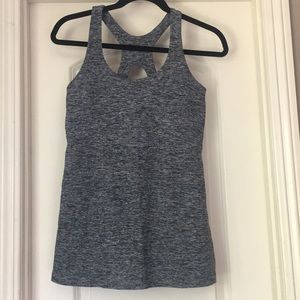 Beyond yoga spacedye tank with shelf bra